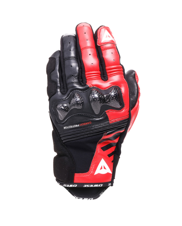 GUANTES DAINESE REACTO CARBON SHORT BLACK/RED LAVA | Sport Racing de moto | %brands%