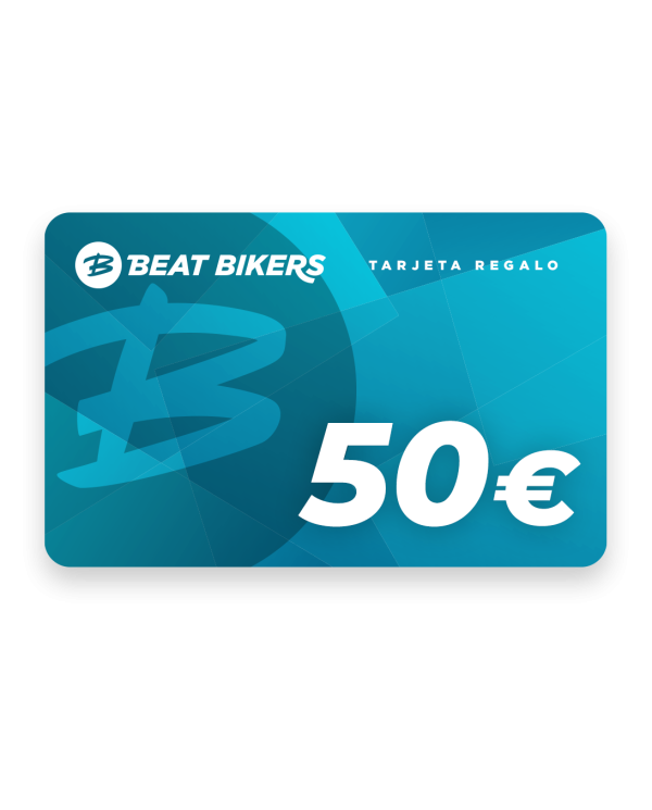 TARJETA DE REGALO BEATBIKERS 50€ | Tarjetas regalo de moto | %brands%