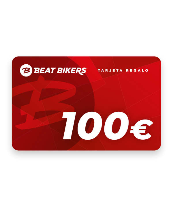 TARJETA DE REGALO BEATBIKERS 100€ | Tarjetas regalo de moto | %brands%