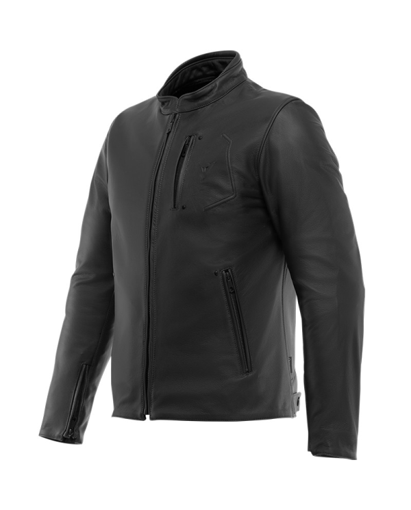 CHAQUETA DAINESE FULCRO QDF NEW BLACK | Cuero de moto | %brands%