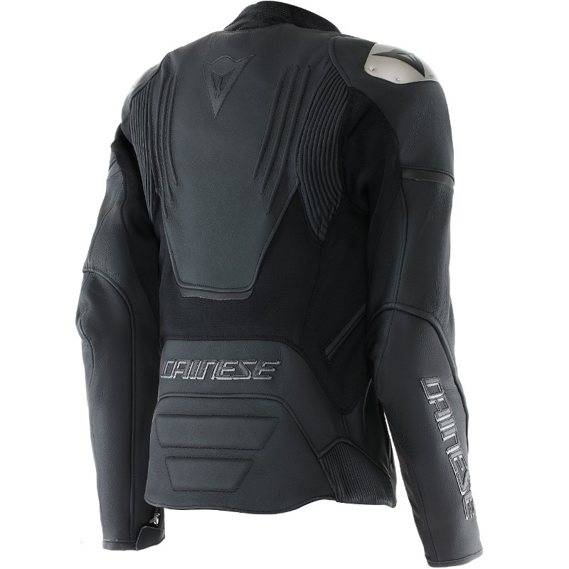 CHAQUETA DAINESE RACING 5 LADY NEW BLACK/BLACK | Cuero de moto | %brands%