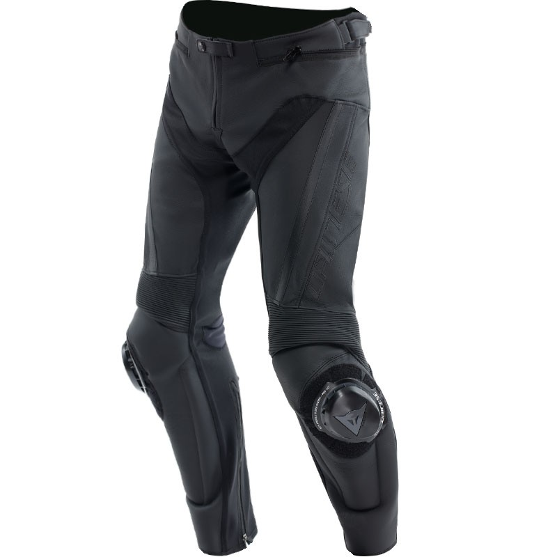 PANTALONES DAINESE DELTA 4 BLACK/BLACK TALLAS ESPECIALES