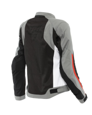 CHAQUETA DAINESE HYDRAFLUX 2 AIR D-DRY LADY NEW BLACK/GRAY/LAVA-RED | Mujer de moto | %brands%