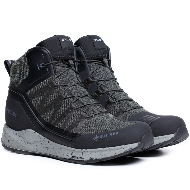 ZAPATILLAS TCX SPEEDTREK GORE-TEX GREEN/GREY | Zapatillas de moto | %brands%