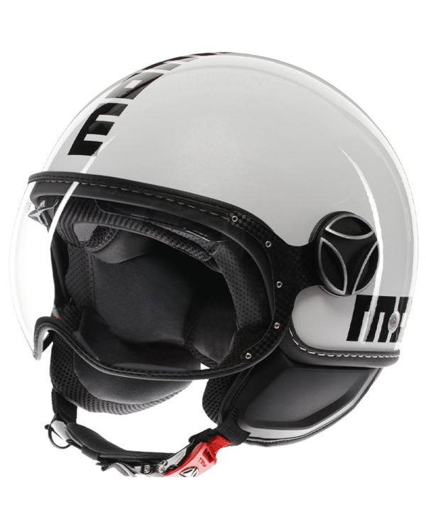 CASCO MOMO DESIGN FGTR EVO NEW WHITE QUARZ/BLACK | Cascos Jet de moto | %brands%