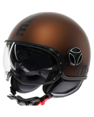 CASCO MOMO DESIGN FGTR EVO NEW MATT ESPRESSO/BLACK | Cascos Jet de moto | %brands%