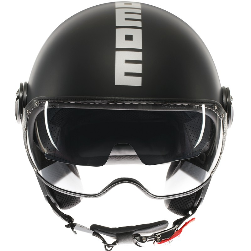 CASCO MOMO DESIGN FGTR EVO NEW MATT BLACK/SILVER | Cascos Jet de moto | %brands%