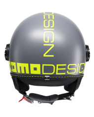 CASCO MOMO DESIGN FGTR CLASSIC NEW FLUO MATT GREY/YELLOW FLUO | Cascos Jet de moto | %brands%