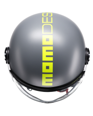 CASCO MOMO DESIGN FGTR CLASSIC NEW FLUO MATT GREY/YELLOW FLUO | Cascos Jet de moto | %brands%