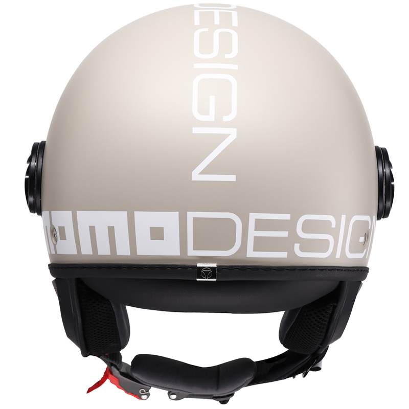 CASCO MOMO DESIGN FGTR CLASSIC NEW CANDY MATT MALTED MILK/WHITE | Cascos Jet de moto | %brands%