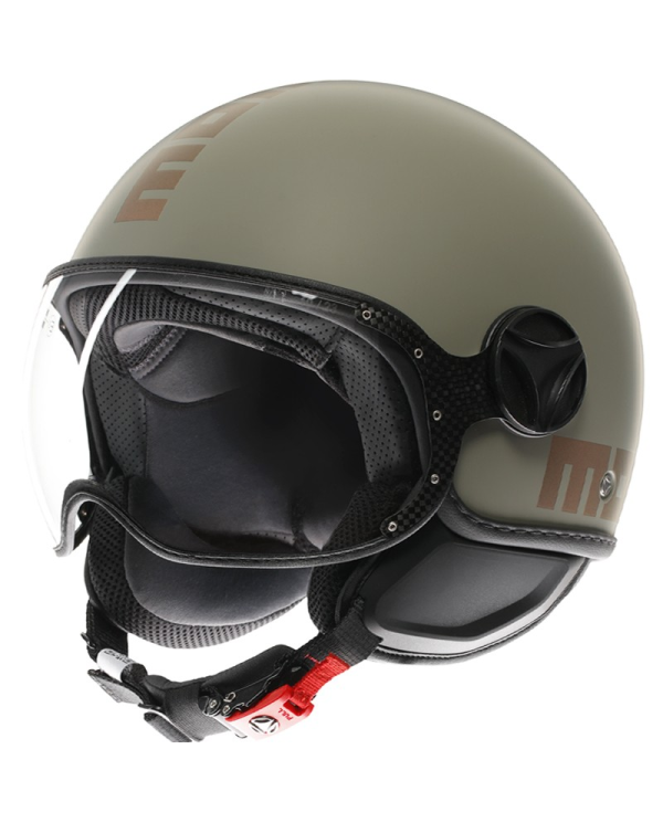CASCO MOMO DESIGN FGTR CLASSIC NEW FLIP MATT GREEN/BRONZE | Cascos Jet de moto | %brands%
