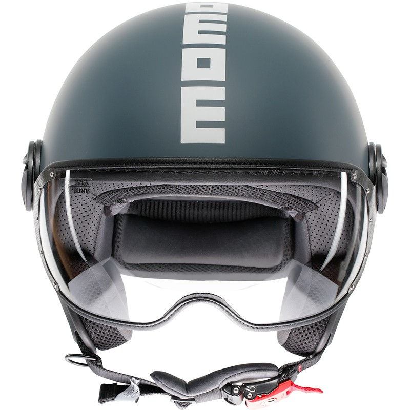 CASCO MOMO DESIGN FGTR CLASSIC NEW CANDY MATT OTTANIO GREY/WHITE | Cascos Jet de moto | %brands%