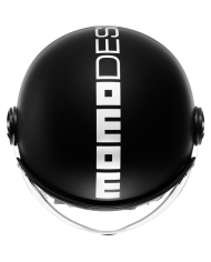 CASCO MOMO DESIGN FGTR CLASSIC NEW MATT BLACK/WHITE | Cascos Jet de moto | %brands%