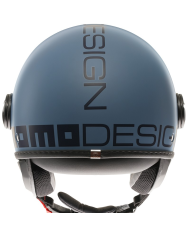 CASCO MOMO DESIGN FGTR CLASSIC NEW MATT DUSTY BLUE/BLUE | Cascos Jet de moto | %brands%
