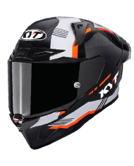 CASCO KYT R1R ZONE ORANGE | Cascos Integrales de moto | %brands%
