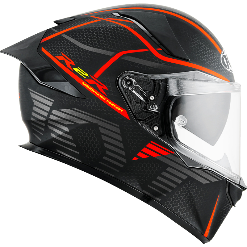 CASCO KYT R2R CONCEPT MATT BLACK/RED | Cascos Integrales de moto | %brands%