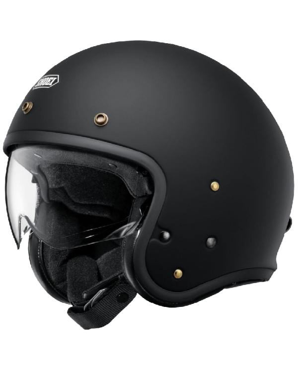 CASCO SHOEI J.O 2 NEGRO MATE | Cascos Jet de moto | %brands%