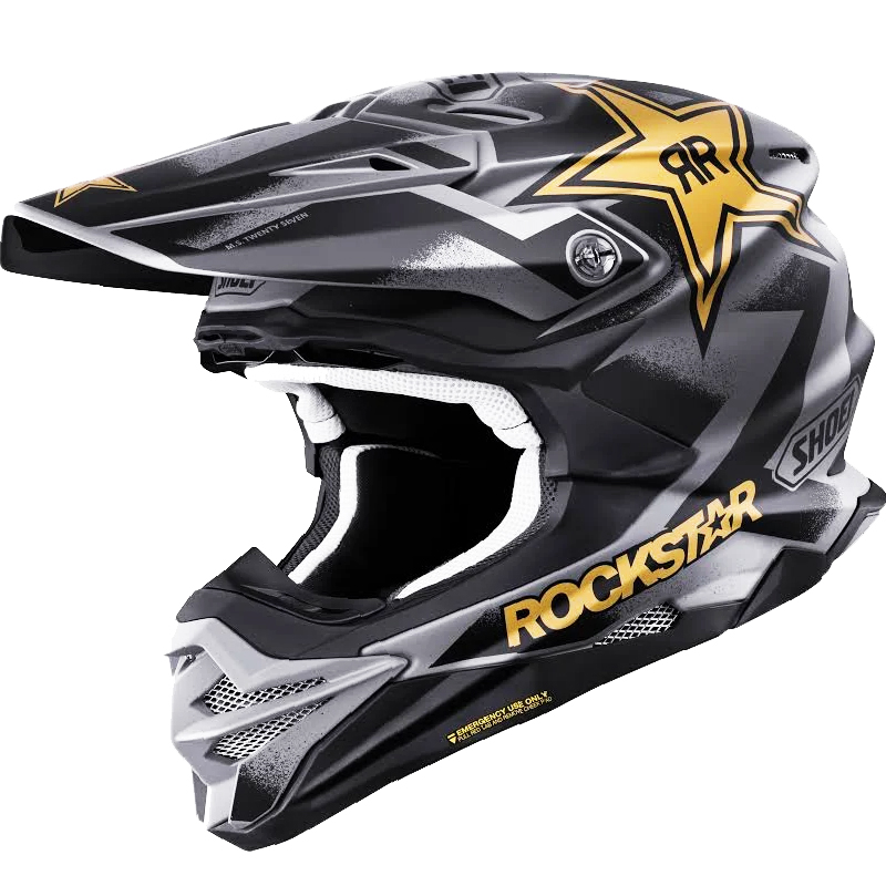 CASCO SHOEI VFX-WR 06 MALCOLM STEWART 27 TC5