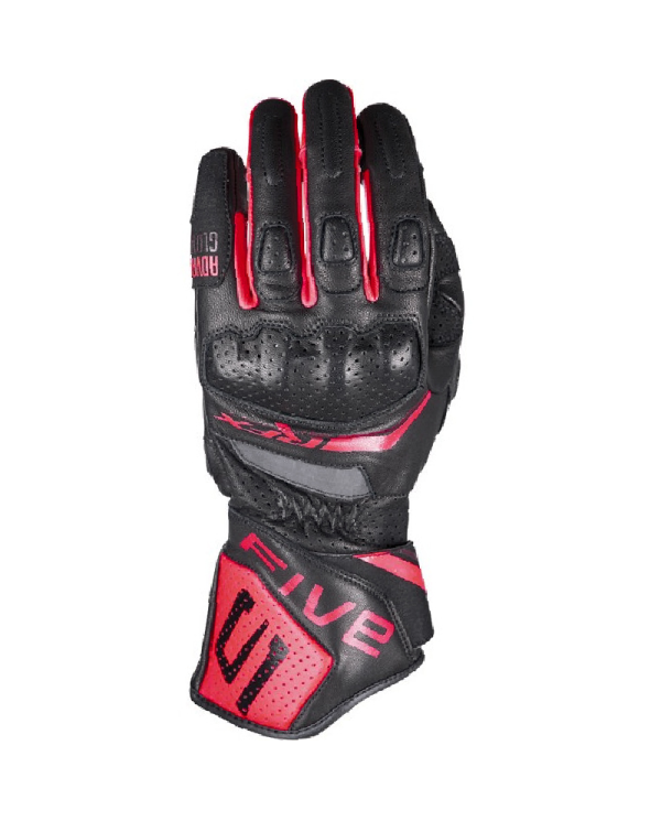 GUANTES FIVE RFX SPORT EVO NEGRO/ROJO | Sport Racing de moto | %brands%