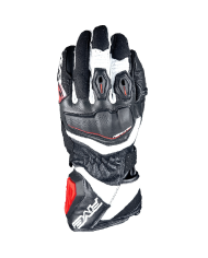 GUANTES FIVE RFX4 EVO BLACK/WHITE/RED | Sport Racing de moto | %brands%