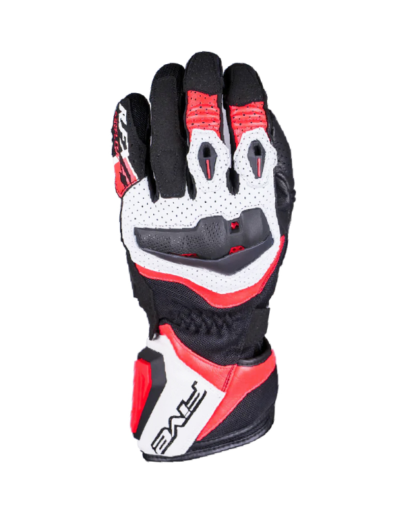 GUANTES FIVE RFX4 EVO AIRFLOW WHITE/RED | Sport Racing de moto | %brands%