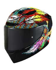 CASCO SUOMY TRACK-1 CHIEFTAIN MULTI BLACK | Cascos Integrales de moto | %brands%