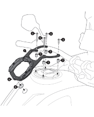 FIJACION BOLSA DE DEPOSITO SW-MOTECH TANK RING EVO CFMOTO TRT.00.640.22000/B | Bolsas de moto | %brands%