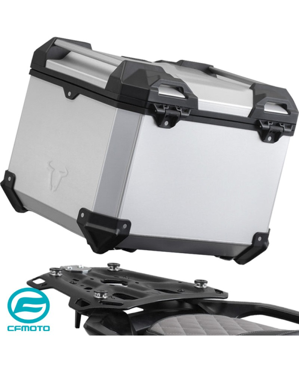 PACK SW-MOTECH BAUL 38L + HERRAJES + BOLSA CFMOTO GPT.10.625.70001/S | Top Case de moto | %brands%