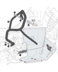 DEFENSAS DE MOTOR SW-MOTECH CRASH BAR CFMOTO SBL.10.057.10000/B | Protectores de motor de moto | %brands%