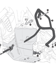 DEFENSAS DE MOTOR SW-MOTECH CRASH BAR CFMOTO 800 MT-X SBL.10.057.10000/B | Protectores de motor de moto | %brands%