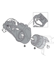 KIT REPOSAPIES SW-MOTECH EVO CFMOTO 800MT-X FRS.10.112.10000/B | Estriberas, pedales y palancas de moto | %brands%