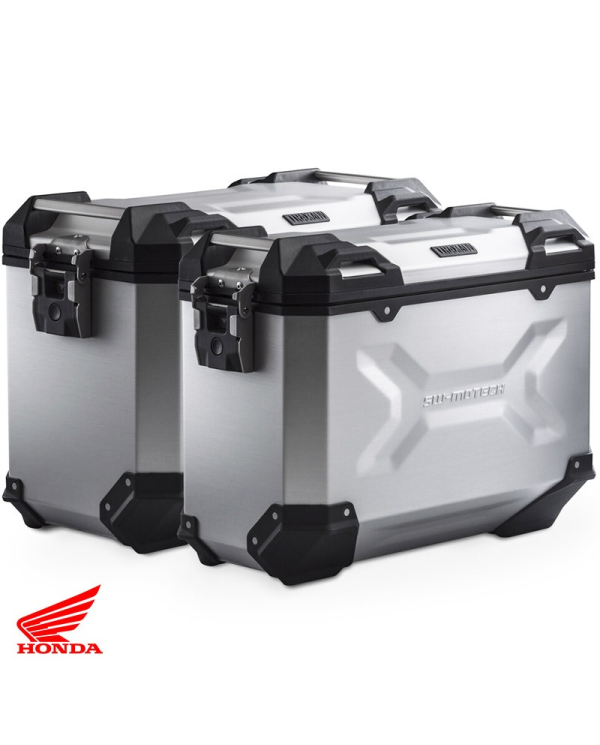 PACK MALETAS LATERALES + BOLSAS + SOPORTES SW-MOTECH HONDA KFT.01.808.70100/S | Maletas laterales de moto | %brands%