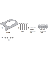 KIT DE FIJACIÓN POSTERIOR GIVI SR9264 VOGE VALICO 800 RALLY | Fijaciones Top Case de moto | %brands%