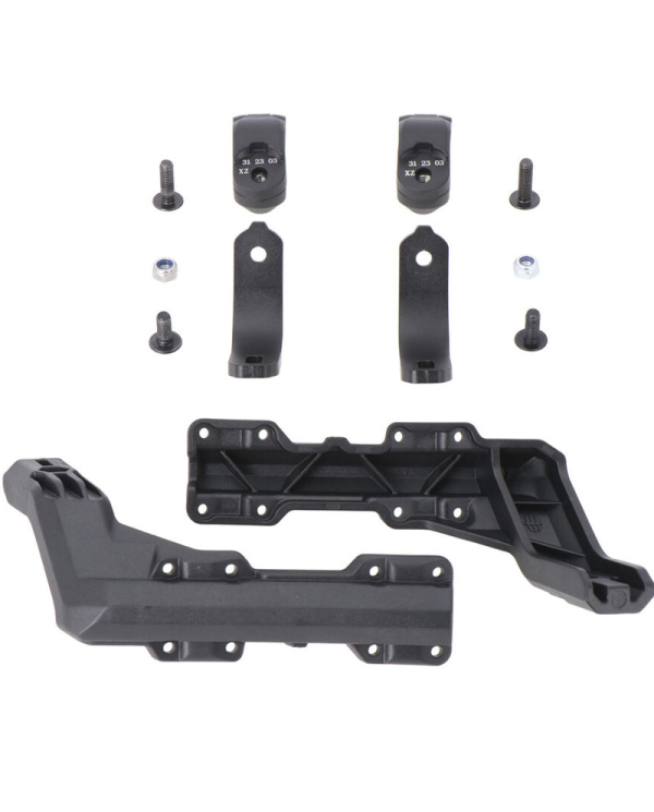 KIT DE MONTAJE PROTECTORES DE MANOS SW-MOTECH ADVENTURE Y SPORT HDG.00.220.80000/B | Paramanos de moto | %brands%