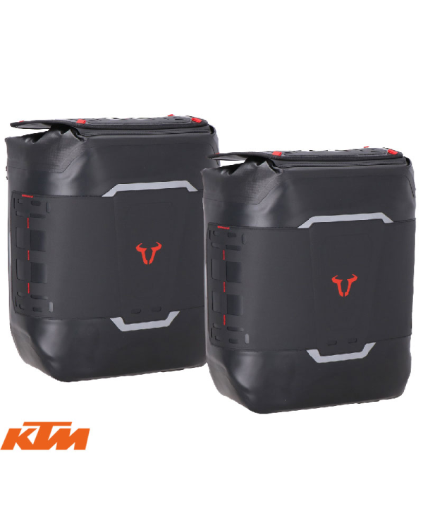 PACK DE ALFORJAS SW-MOTECH LEGEND GEAR WP Y SOPORTES V-LOC KTM 390 BC.SYS.04.417.32000 | Alforjas de moto | %brands%