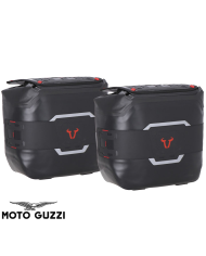 PACK DE ALFORJAS SW-MOTECH LEGEND GEAR WP Y SOPORTES V-LOC MOTO GUZZI BC.SYS.17.847.32000 | Alforjas de moto | %brands%