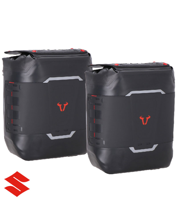 PACK DE ALFORJAS SW-MOTECH LEGEND GEAR WP Y SOPORTES V-LOC SUZUKI GSX-8T BC.SYS.05.031.32000 | Alforjas de moto | %brands%