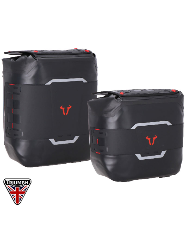 PACK DE ALFORJAS SW-MOTECH LEGEND GEAR WP Y SOPORTES V-LOC TRIUMPH BC.SYS.11.616.32000 | Alforjas de moto | %brands%