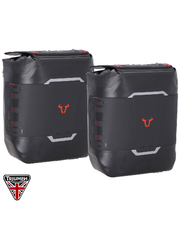 PACK DE ALFORJAS SW-MOTECH WP Y SOPORTES V-LOC TRIUMPH BONEVILLE BC.SYS.11.743.32000 | Sw Motech de moto | %brands%