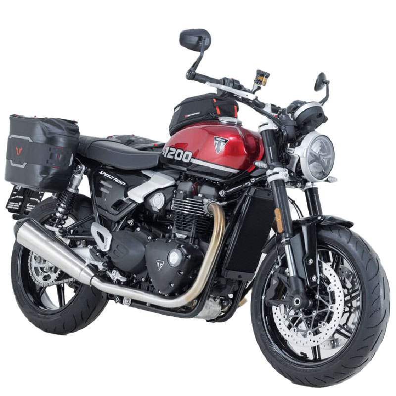 PACK DE ALFORJAS SW-MOTECH LEGEND GEAR WP Y SOPORTES V-LOC TRIUMPH SPEED TWIN BC.SYS.11.928.32000 | Alforjas de moto | %brands%