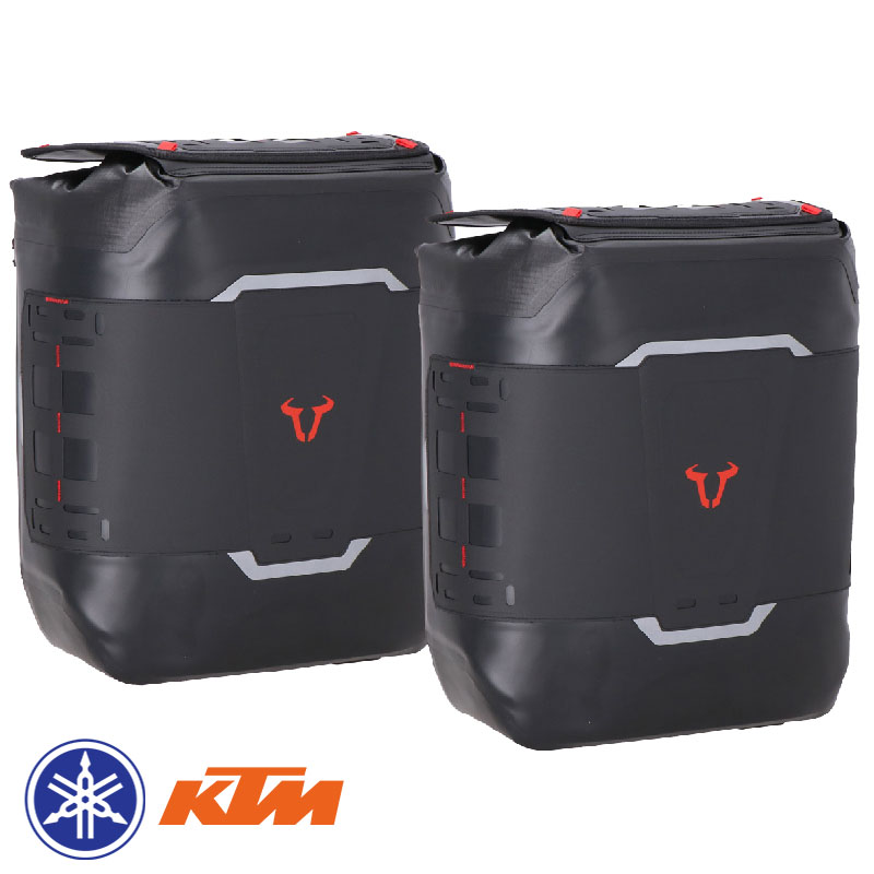 PACK DE ALFORJAS SW-MOTECH LEGEND GEAR WP Y SOPORTES V-LOC YAMAHA/KTM BC.SYS.06.089.32000