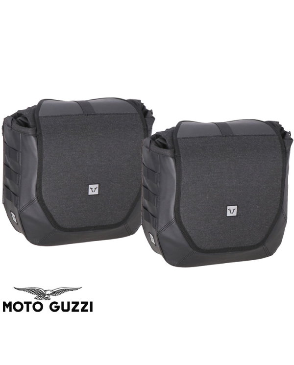 PACK DE ALFORJAS SW-MOTECH LEGEND GEAR Y SOPORTES V-LOC MOTO GUZZY BC.HTA.17.847.22000 | Alforjas de moto | %brands%