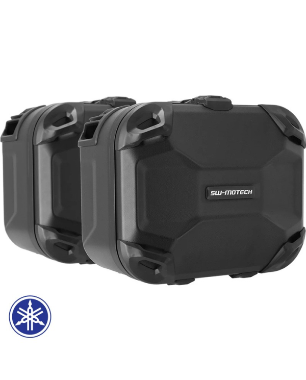 PACK MALETAS LATERALES + SOPORTES SW-MOTECH DUSC YAMAHA KFT.06.597.65100/B | Maletas laterales de moto | %brands%