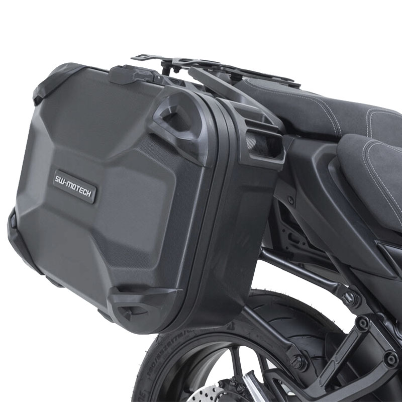 PACK MALETAS LATERALES + SOPORTES SW-MOTECH DUSC YAMAHA KFT.06.597.65100/B | Maletas laterales de moto | %brands%