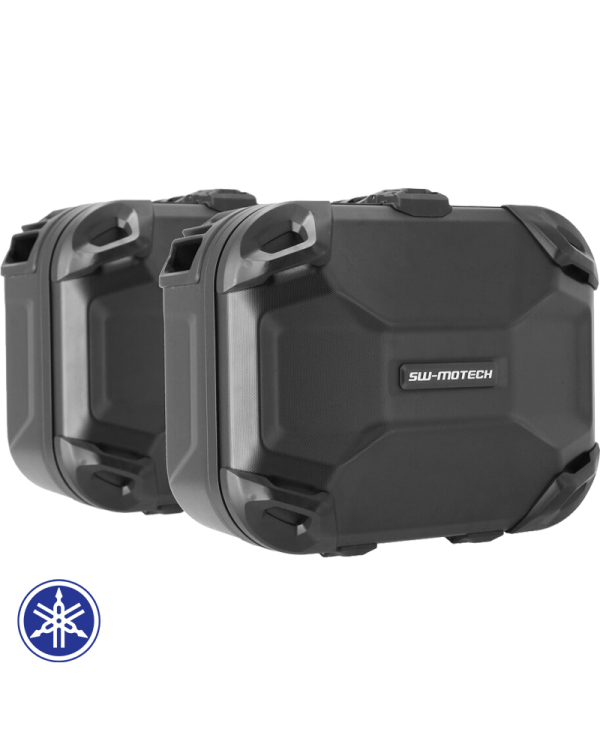 PACK MALETAS LATERALES + SOPORTES SW-MOTECH DUSC YAMAHA KFT.06.597.65000/B | Maletas laterales de moto | %brands%