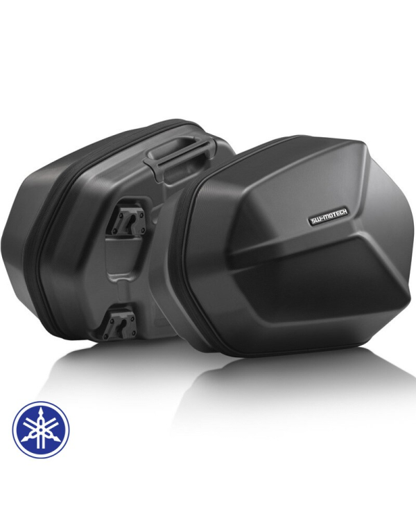 PACK MALETAS LATERALES + SOPORTES + BOLSAS SW-MOTECH AERO ABS YAMAHA KFT.06.597.60100/B | Maletas laterales de moto | %brands%