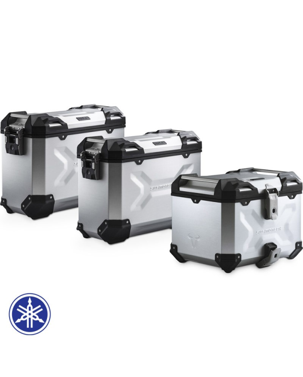 PACK MALETAS LATERALES + BAUL + BOLSAS + SOPORTES SW-MOTECH YAMAHA ADV.06.597.75000/S | Maletas laterales de moto | %brands%