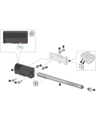 BARRAS SEPARADORAS SW-MOTECH PARA ALFORJAS BLAZE HONDA HTA.01.740.85900/B | Fijaciones Alforjas de moto | %brands%