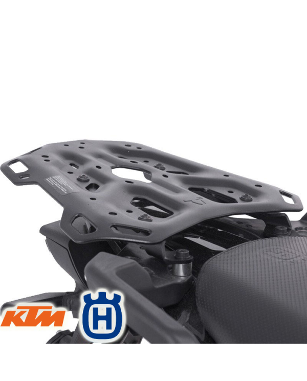 KIT DE FIJACIÓN POSTERIOR SW-MOTECH ADVENTURE-RACK KTM/HUSQVARNA GPT.04.790.19002/B | Fijaciones Top Case de moto | %brands%