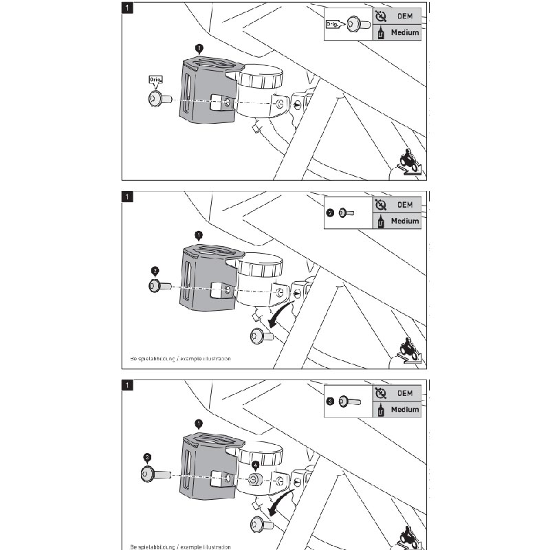 PROTECTOR DE DEPOSITO LIQUIDO DE FRENO SW MOTECH SCT.07.174.10102/S | Otros protectores de moto | %brands%